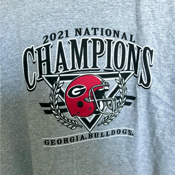 NWT Champion UGA National Championship 2021 Crop Top - Picture 2 of 5